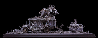 Illustration for article titled Apocalyptic Machine Scultpures are Wonderful in a Morbid, Sinister Sort of Way